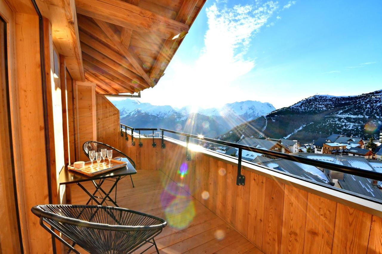 Beautiful Duplex Alpe D'Huez Apartment Luaran gambar
